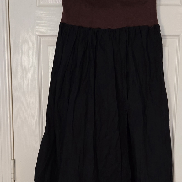 Free People Brown and Black Skirt - Picture 3 of 5